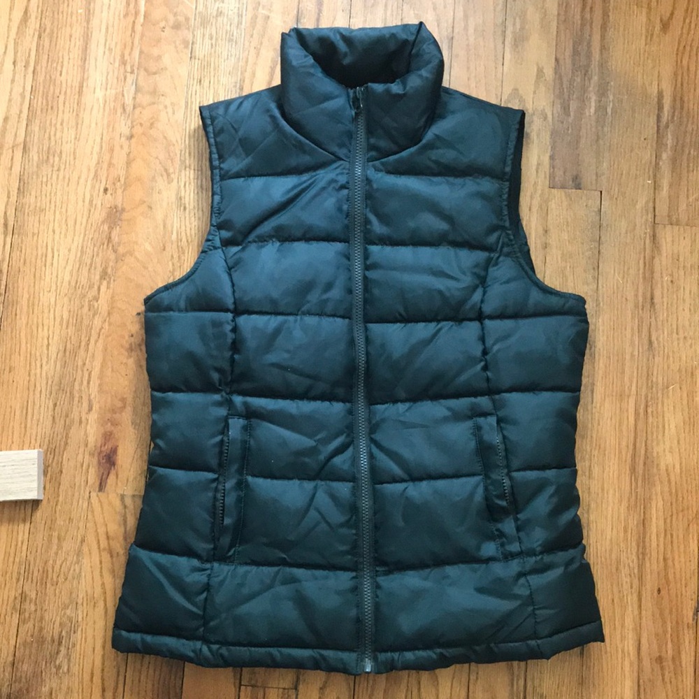 Forest Green Puffer Vest